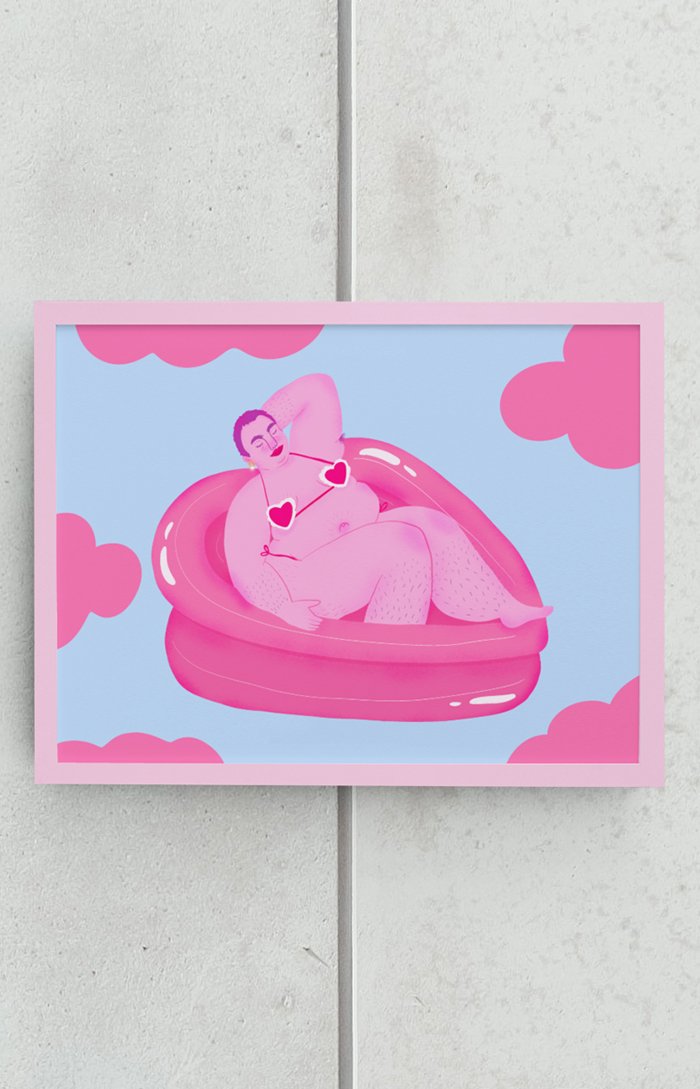 Art print - Heart pool