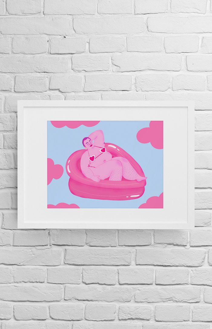 Art print - Heart pool