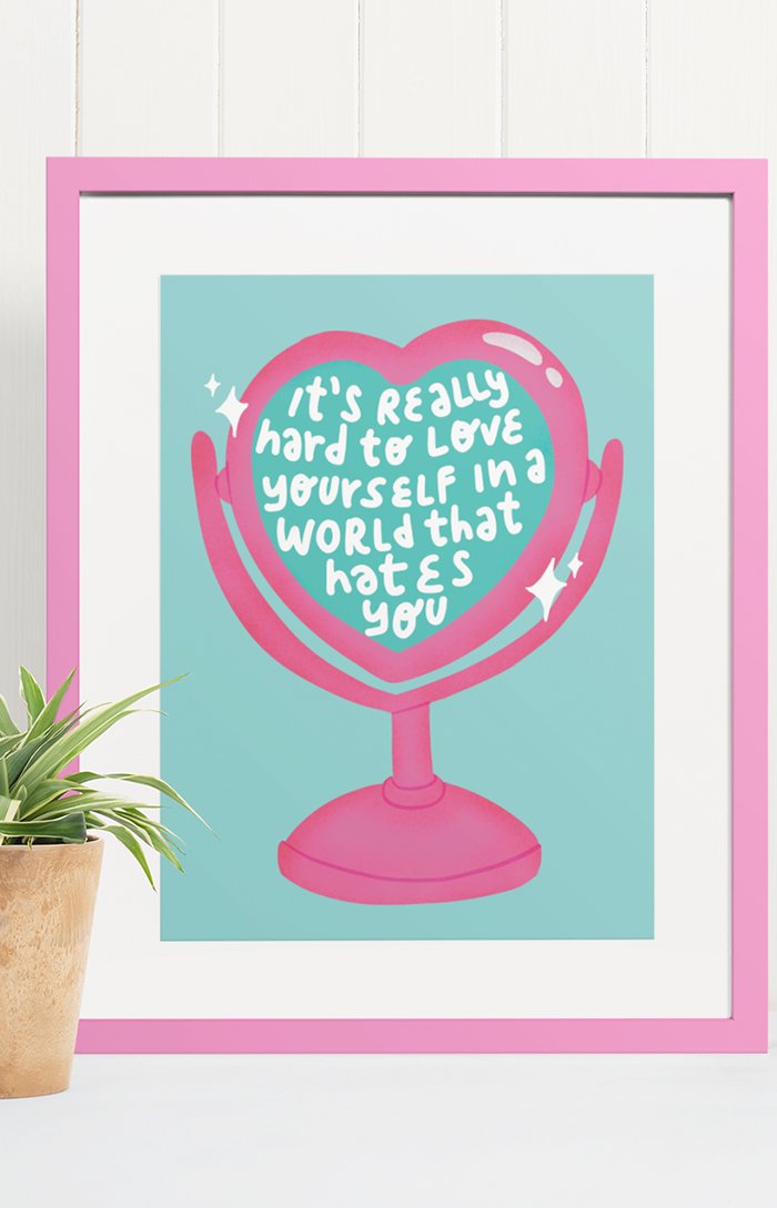 Stampa - Loving yourself