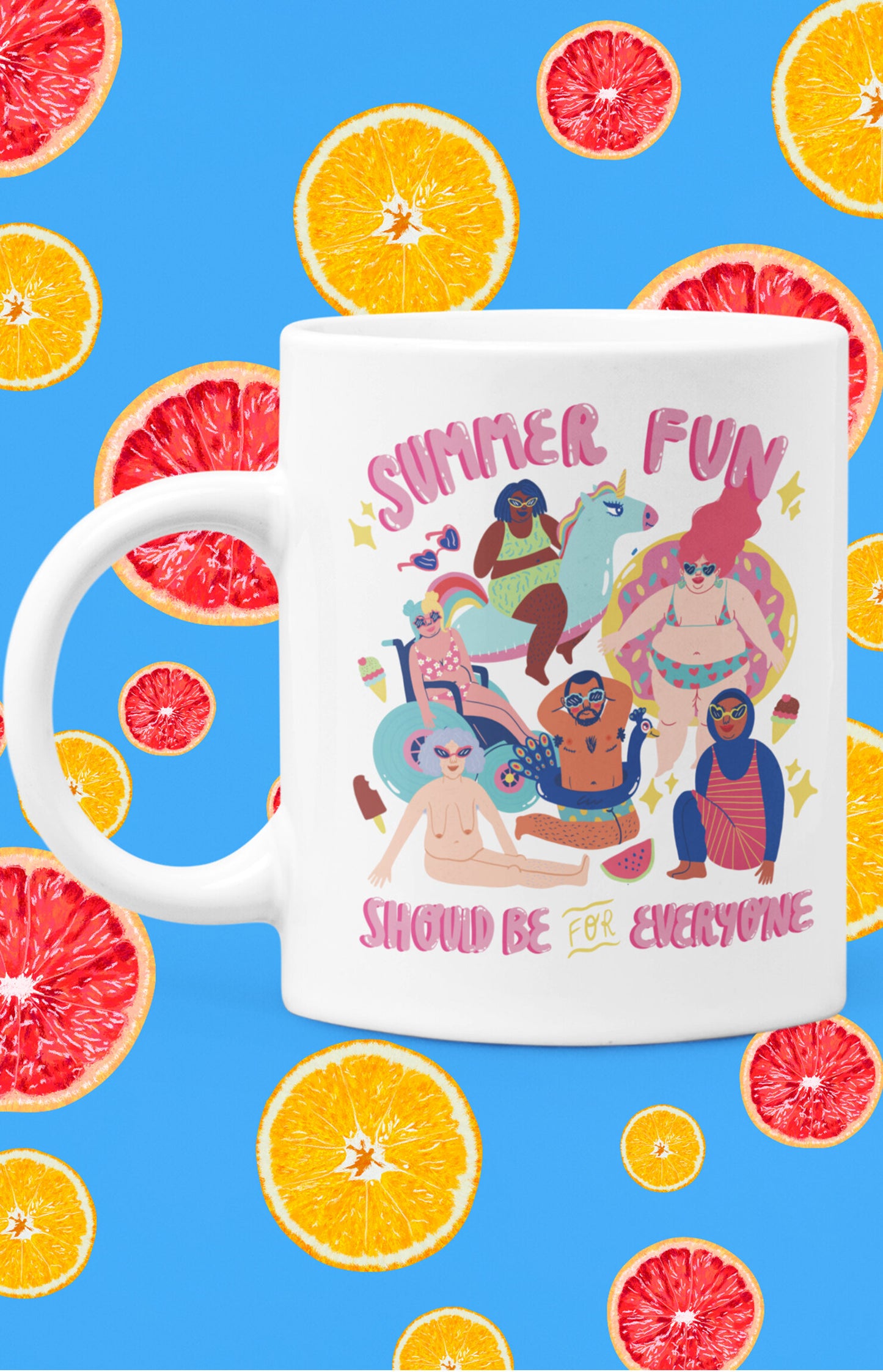 Ceramic mug - Summer fun