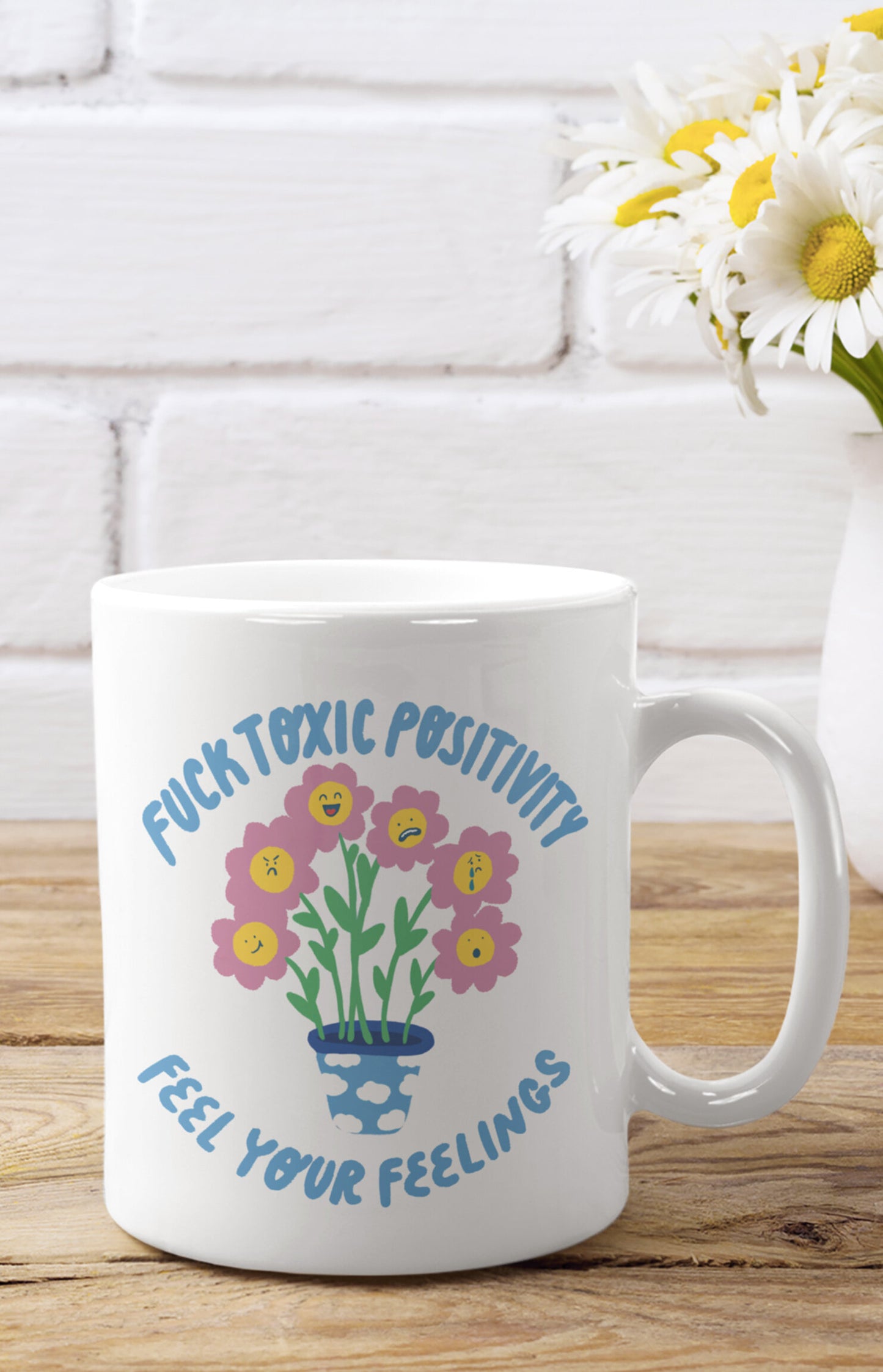 Ceramic mug - Feel your feelings