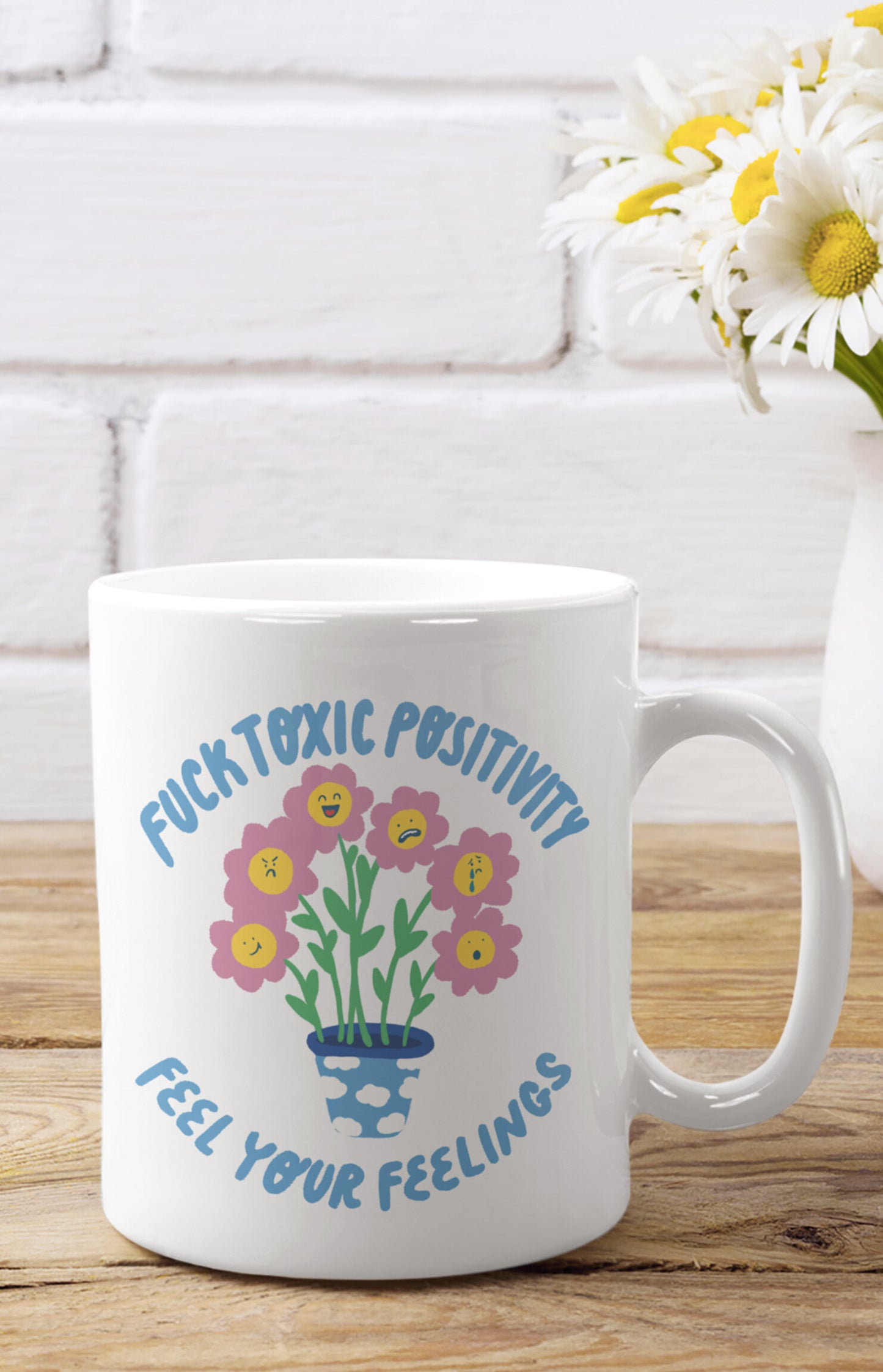 Ceramic mug - Feel your feelings