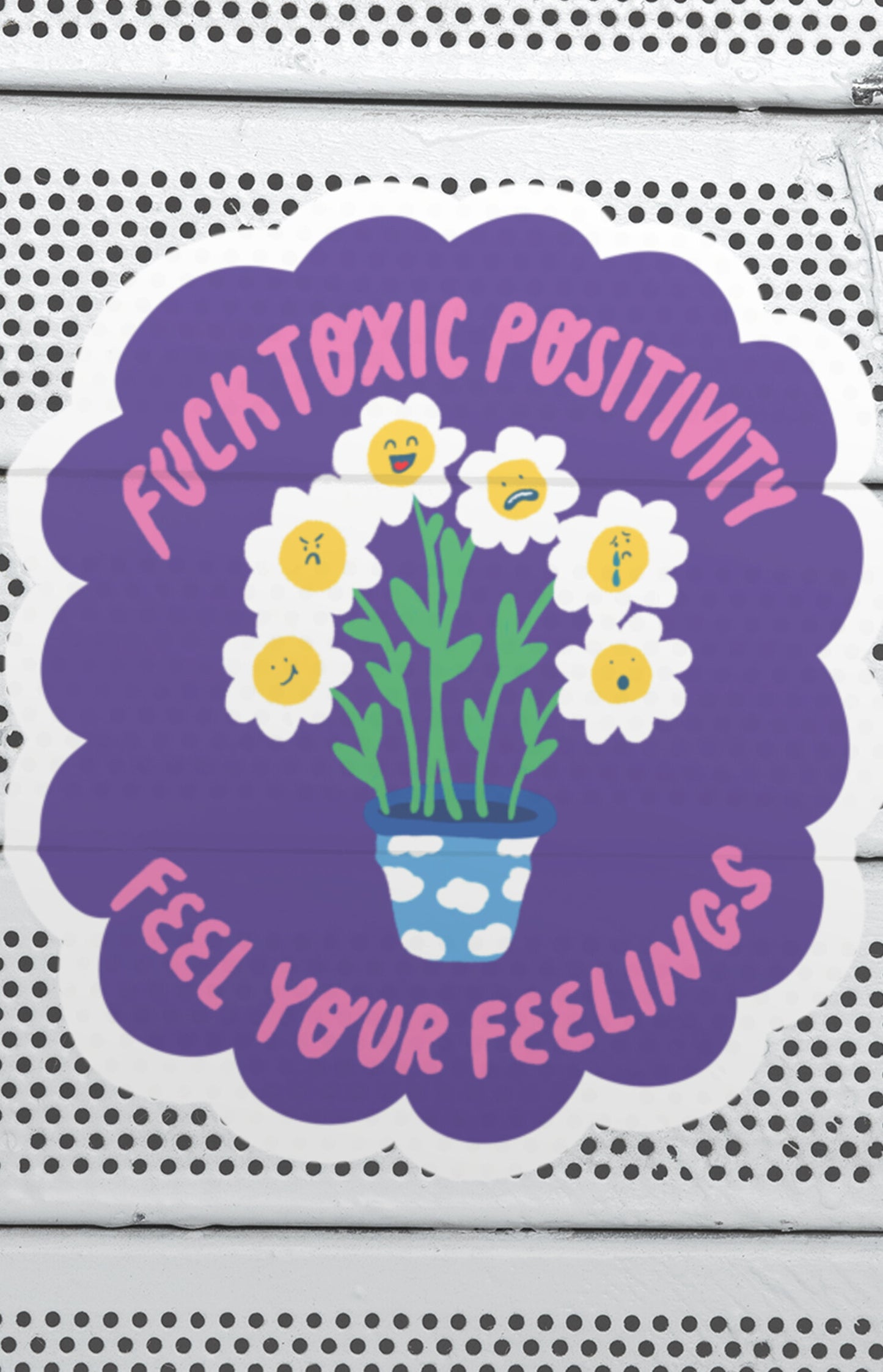 Feel your feelings - sticker