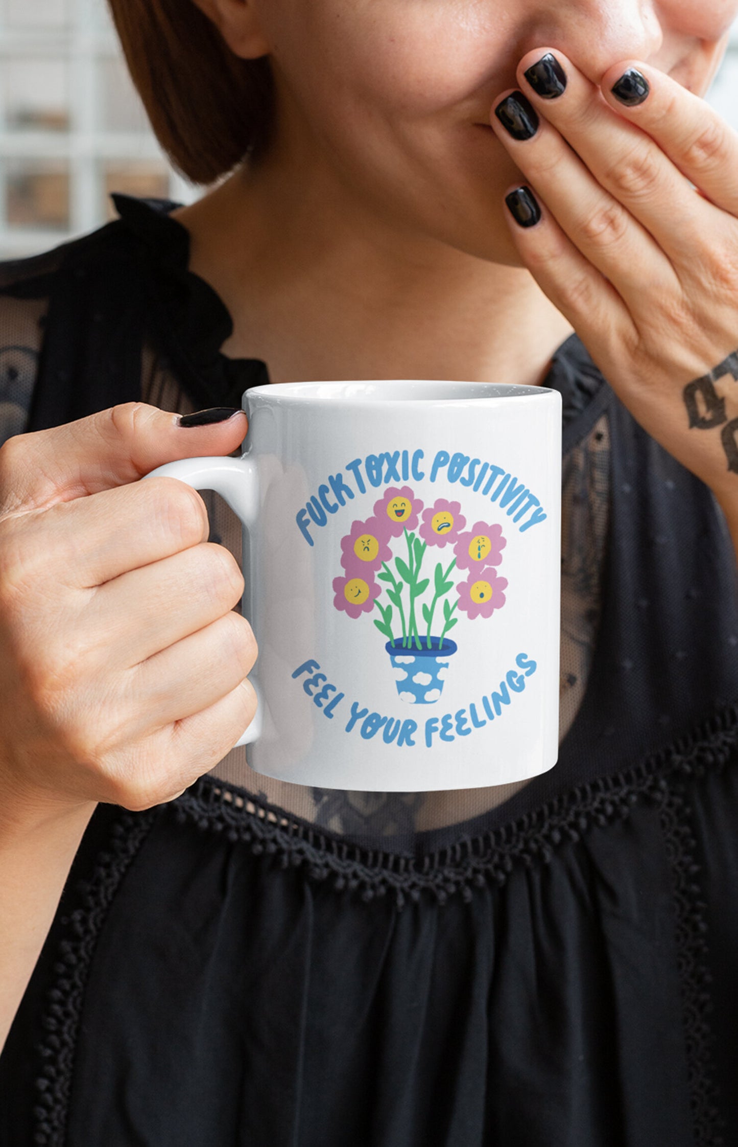 Ceramic mug - Feel your feelings