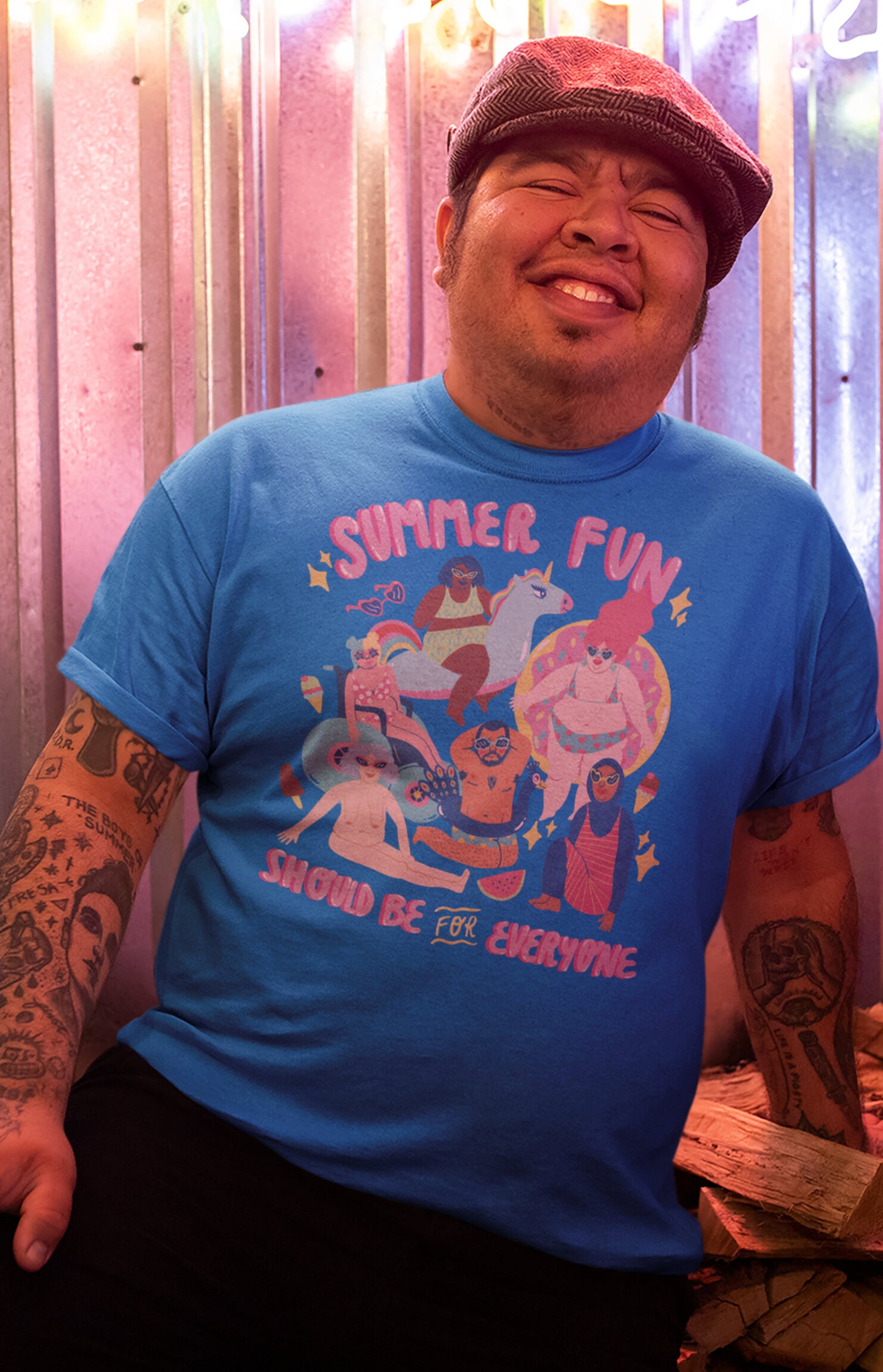 Summer fun - Organic unisex t-shirt