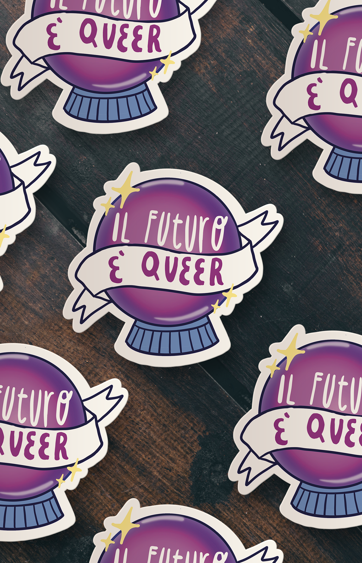 Il futuro è queer - adesivo