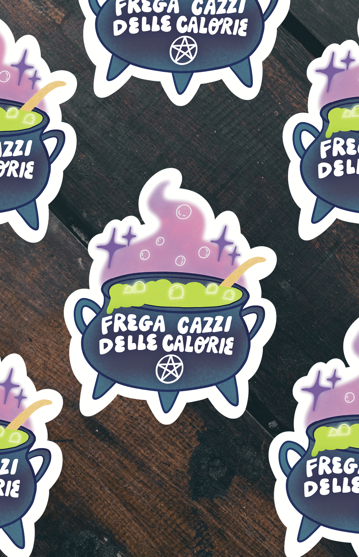 IDGAF about calories - sticker