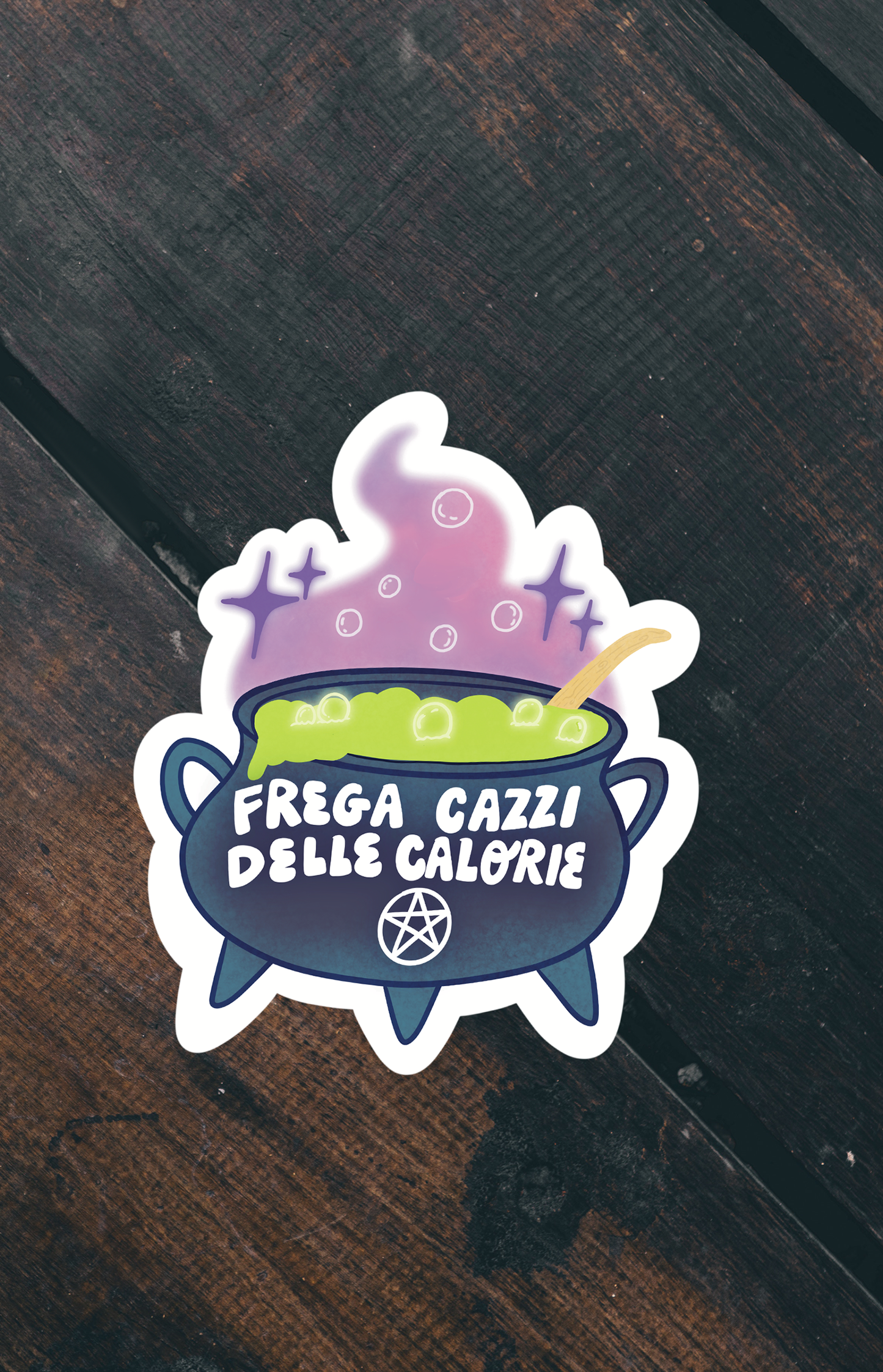 IDGAF about calories - sticker