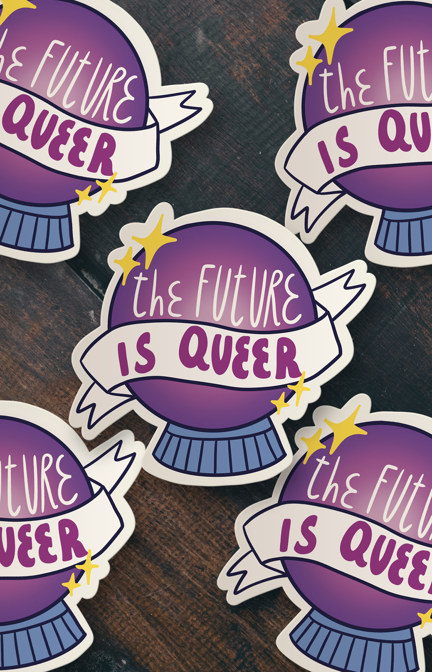 Il futuro è queer - adesivo