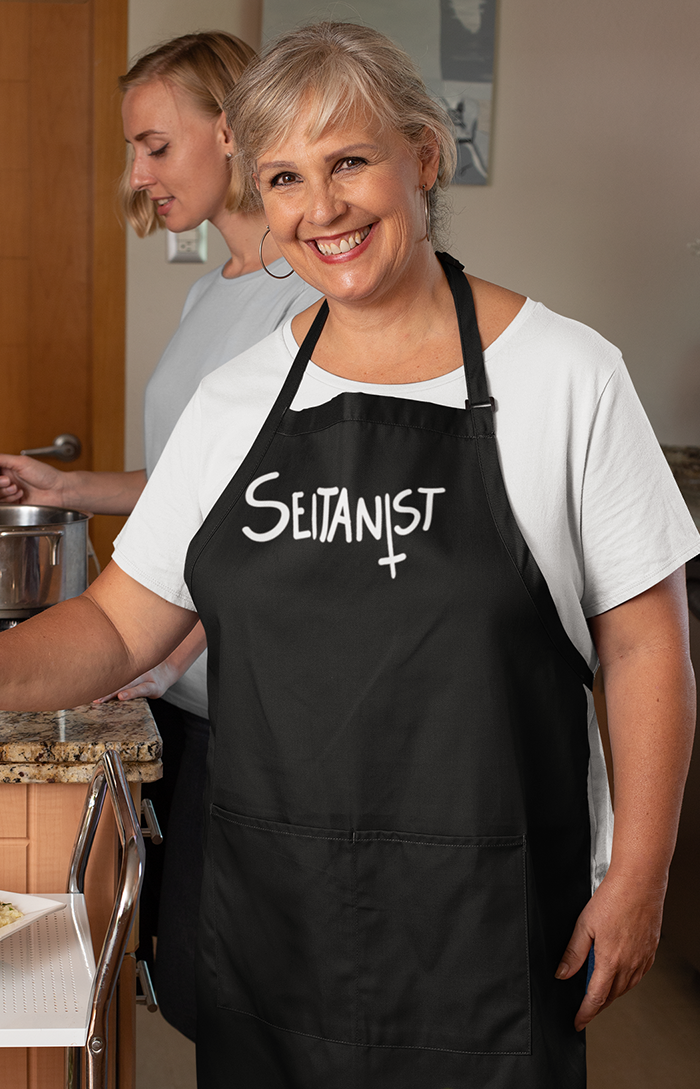 Seitanist - organic cotton apron