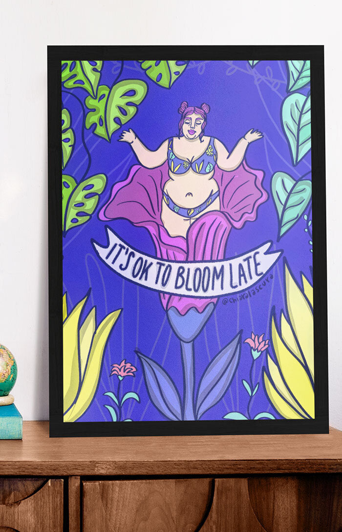 Art print - Late bloomer