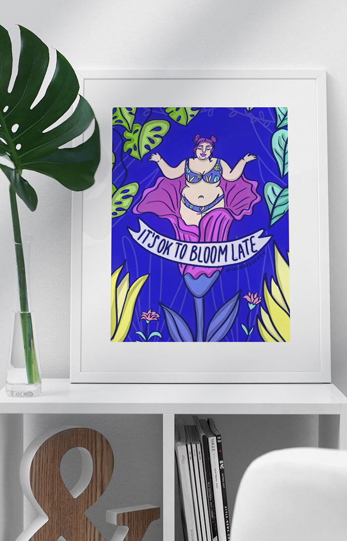Art print - Late bloomer