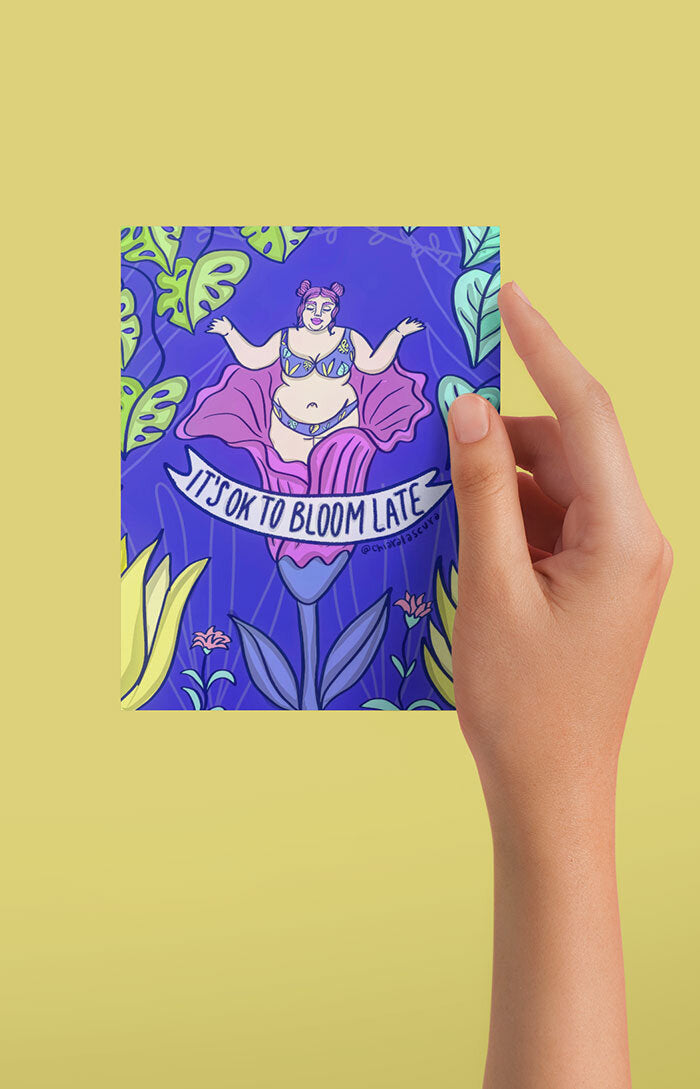 Illustrated postcards