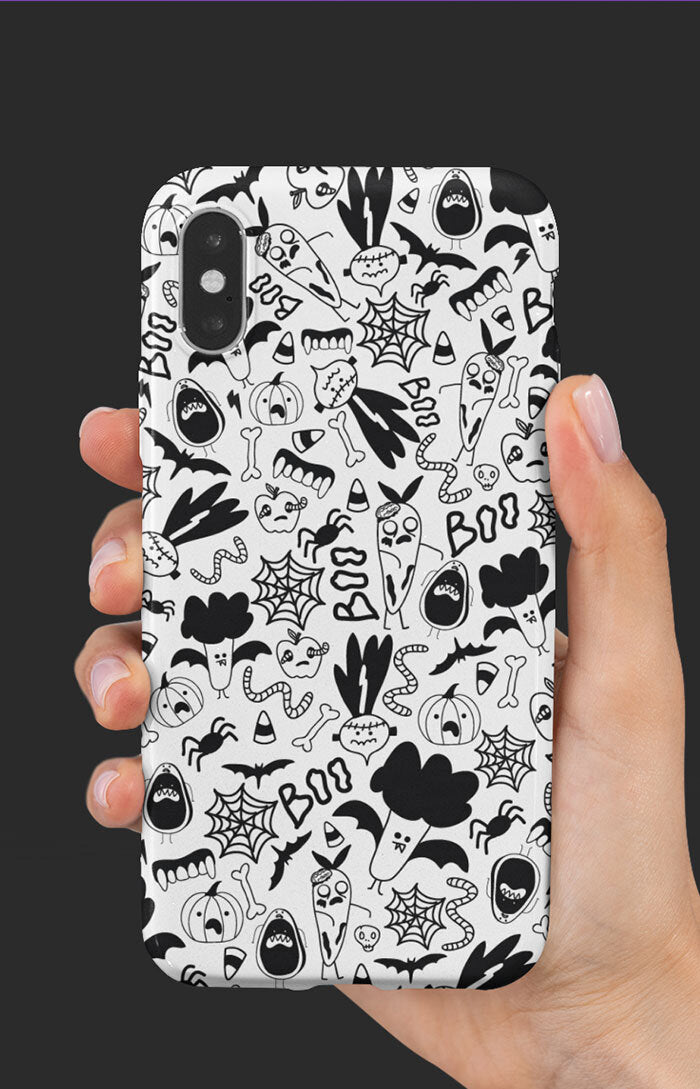 Tough Case - Vegan halloween pattern