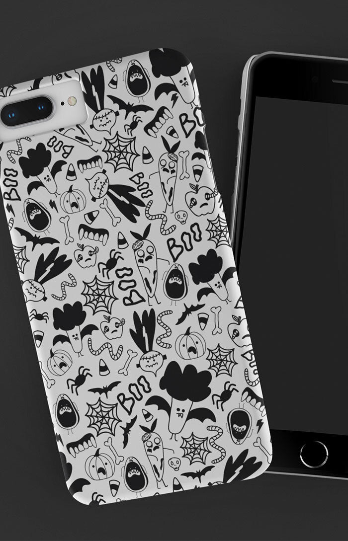 Tough Case - Vegan halloween pattern