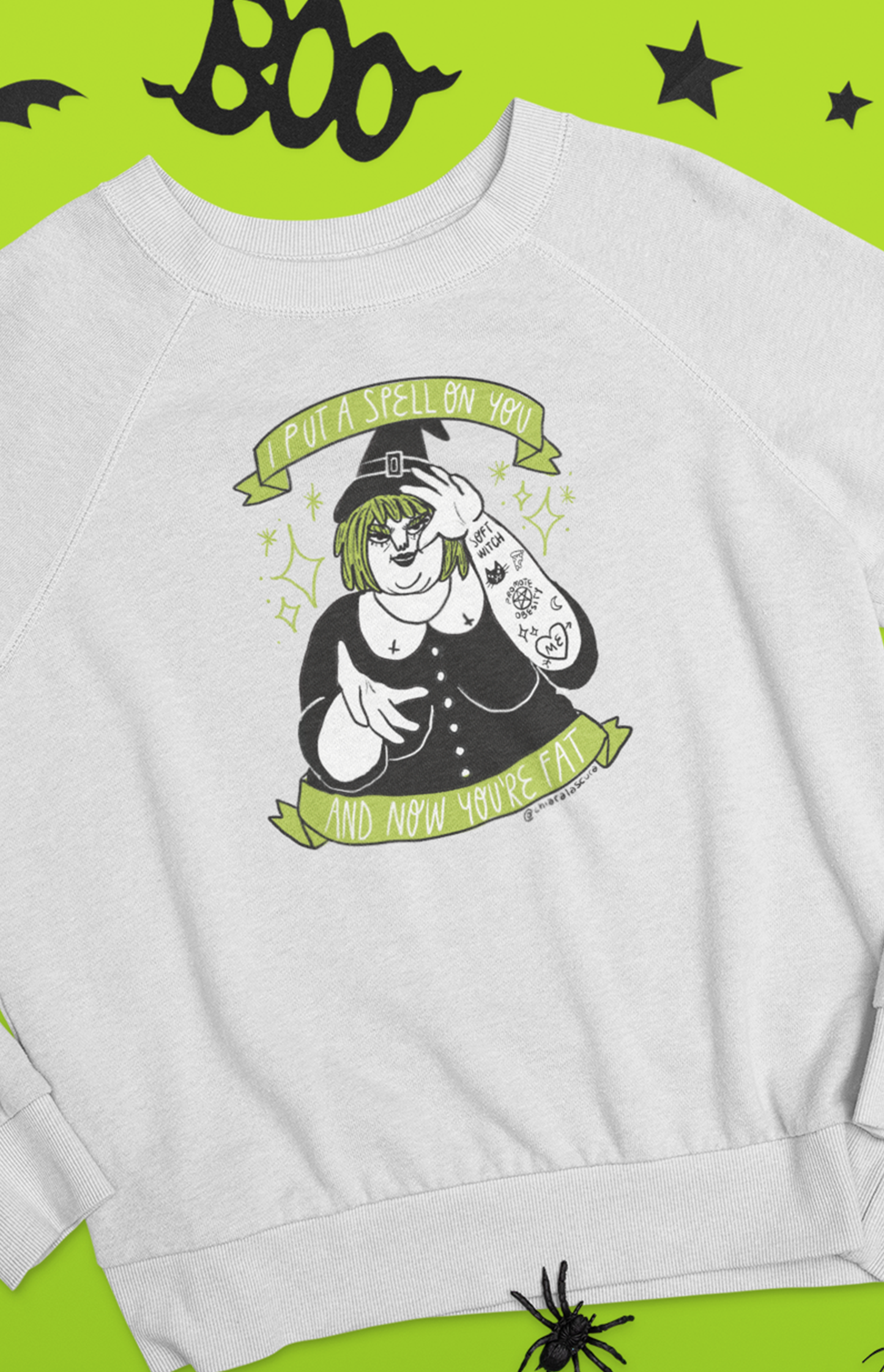 Felpa unisex a girocollo - I put a spell on you