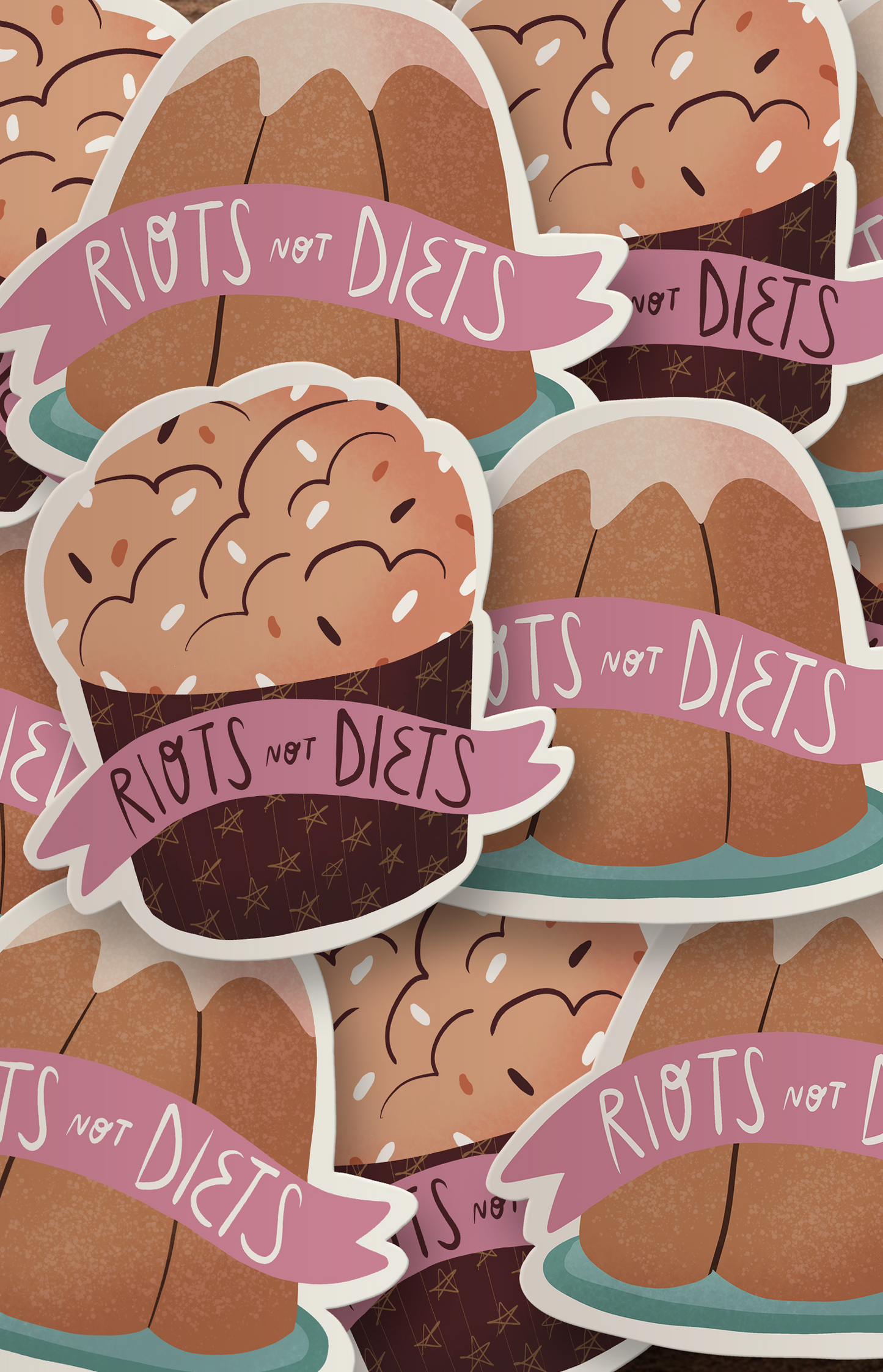 Riot Christmas - adesivi