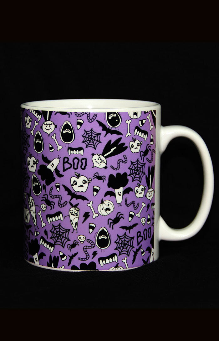 Ceramic mug - Spooky veggies