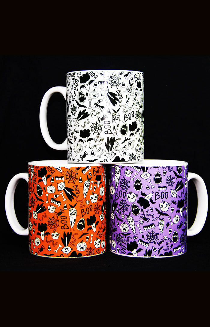 Ceramic mug - Spooky veggies