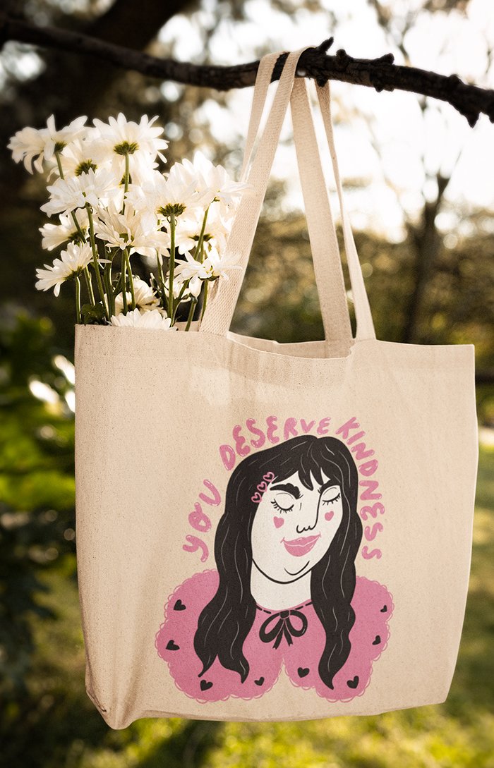 Tote bag - You deserve kindness