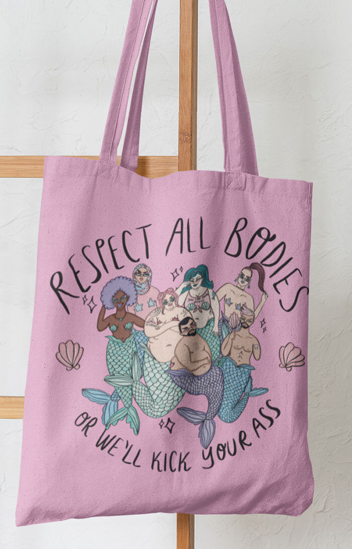 Tote bag - Body Positive Mermaids