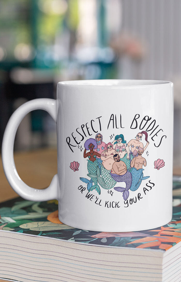 Ceramic mug - Body Positive Mermaids