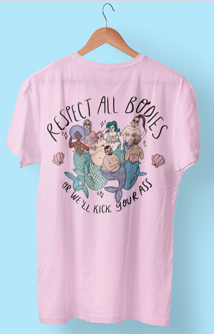 Body Positive Mermaids - Organic unisex t-shirt