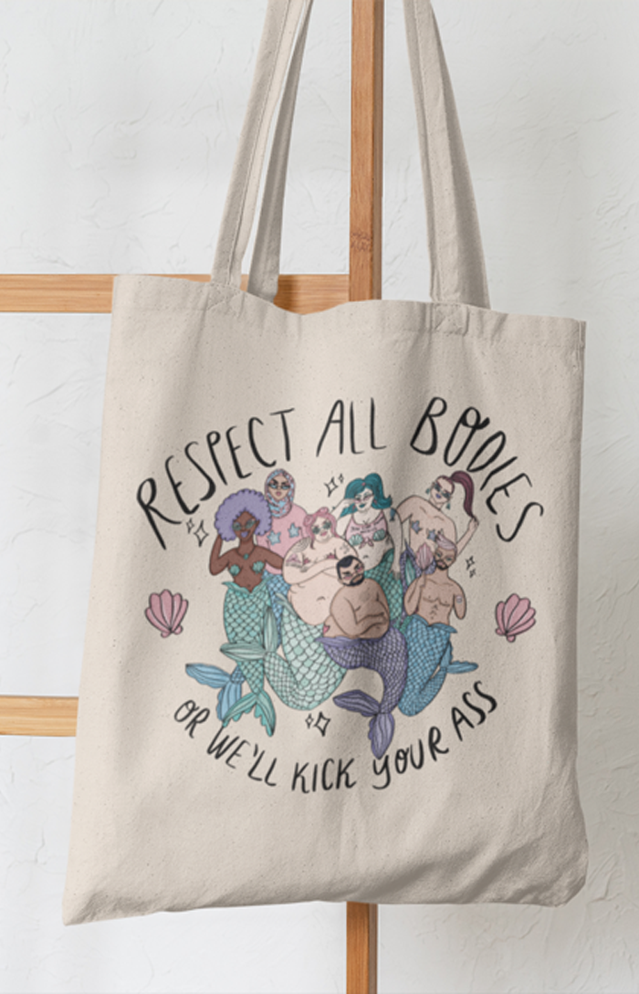 Tote bag - Body Positive Mermaids