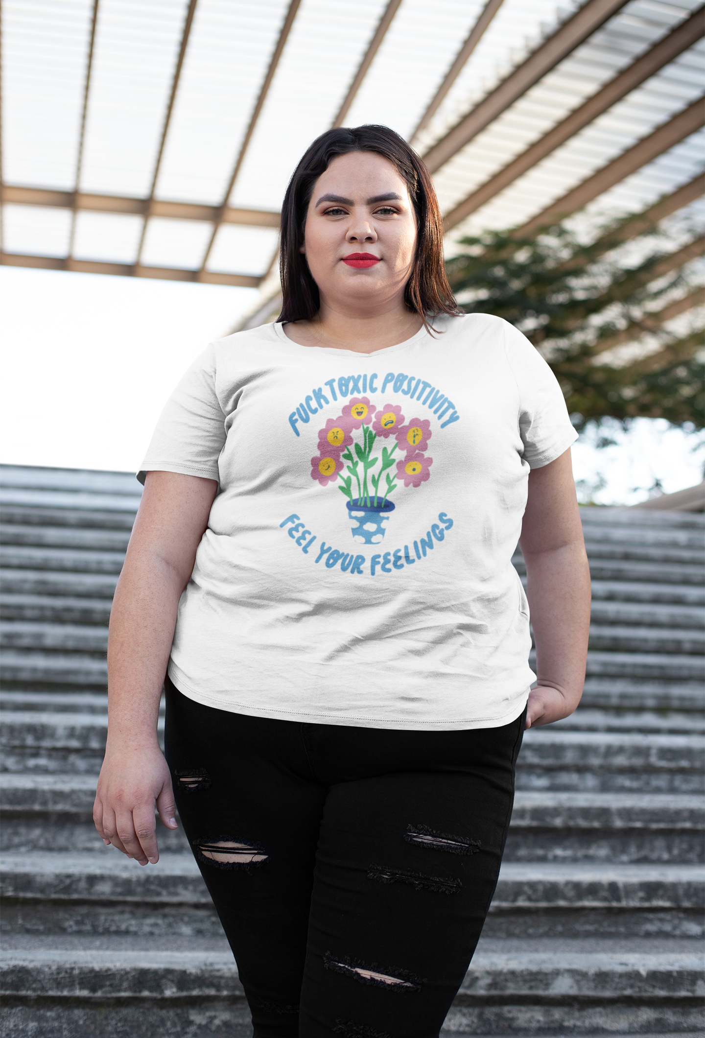 Feel your feelings - Unisex organic t-shirt
