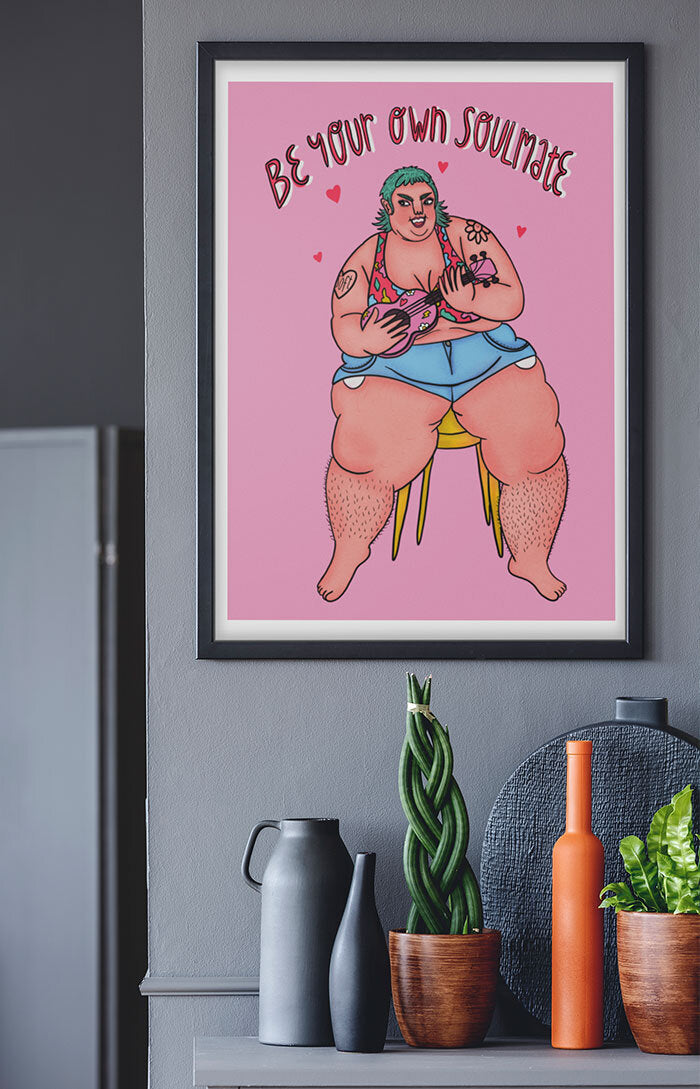 Art print - Be your own soulmate