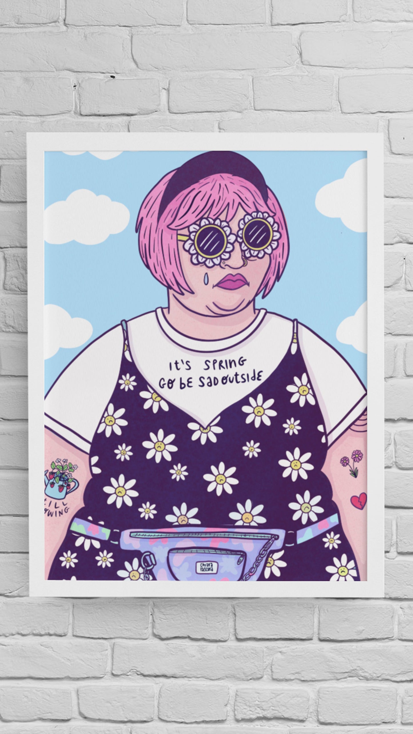 Art print - Spring sad