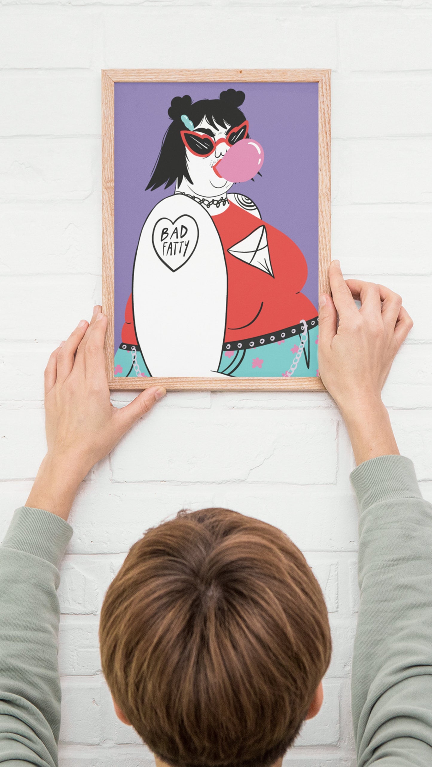 Art print - Bad fatty