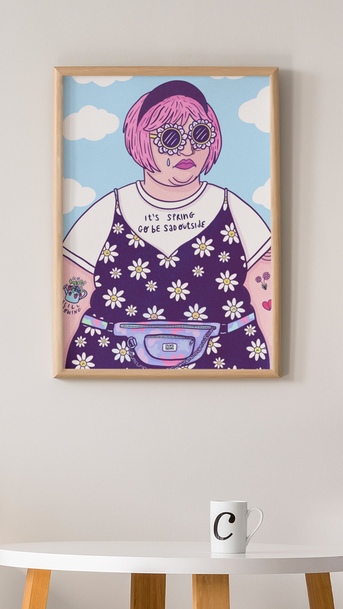 Art print - Spring sad
