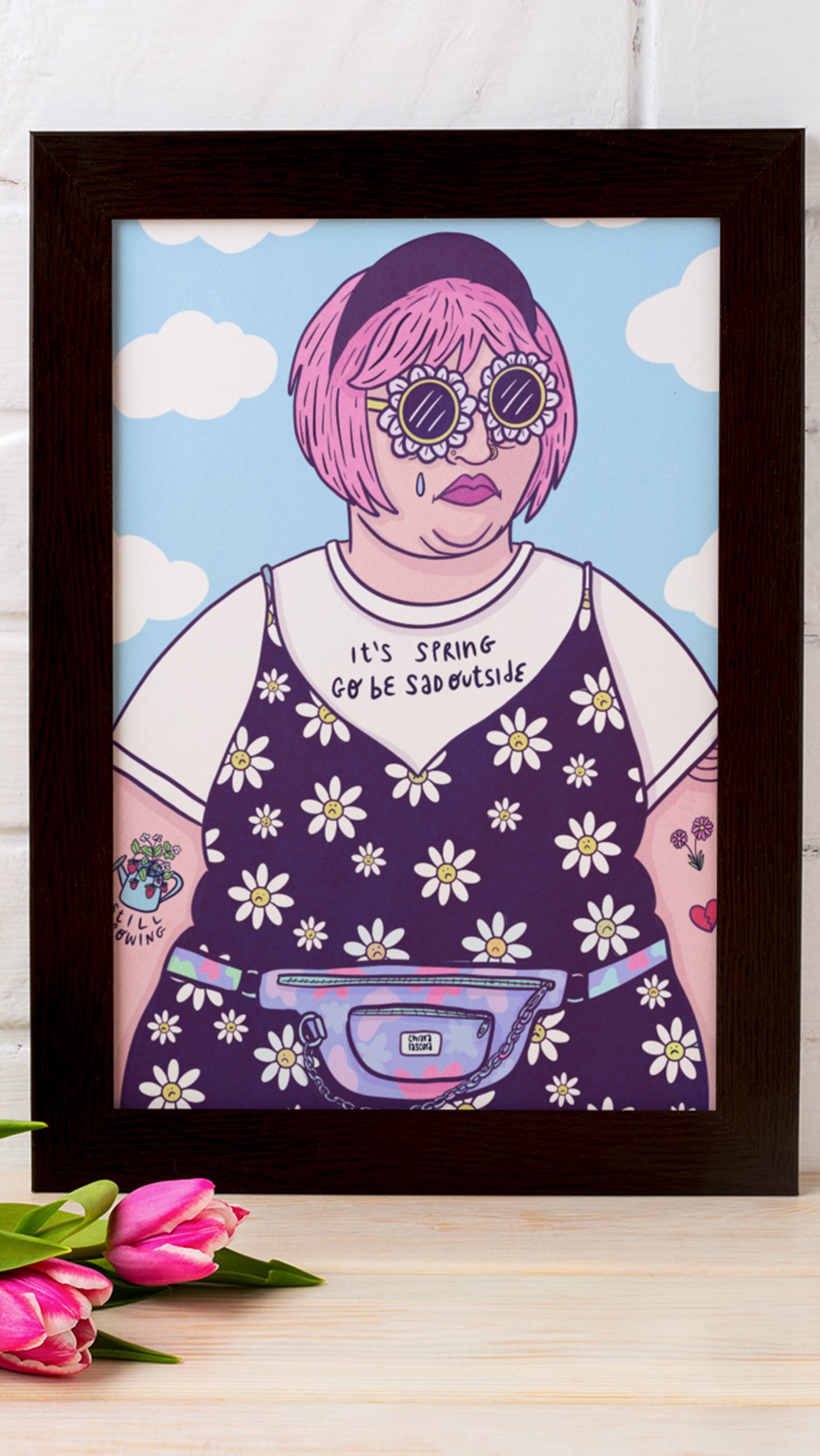 Art print - Spring sad