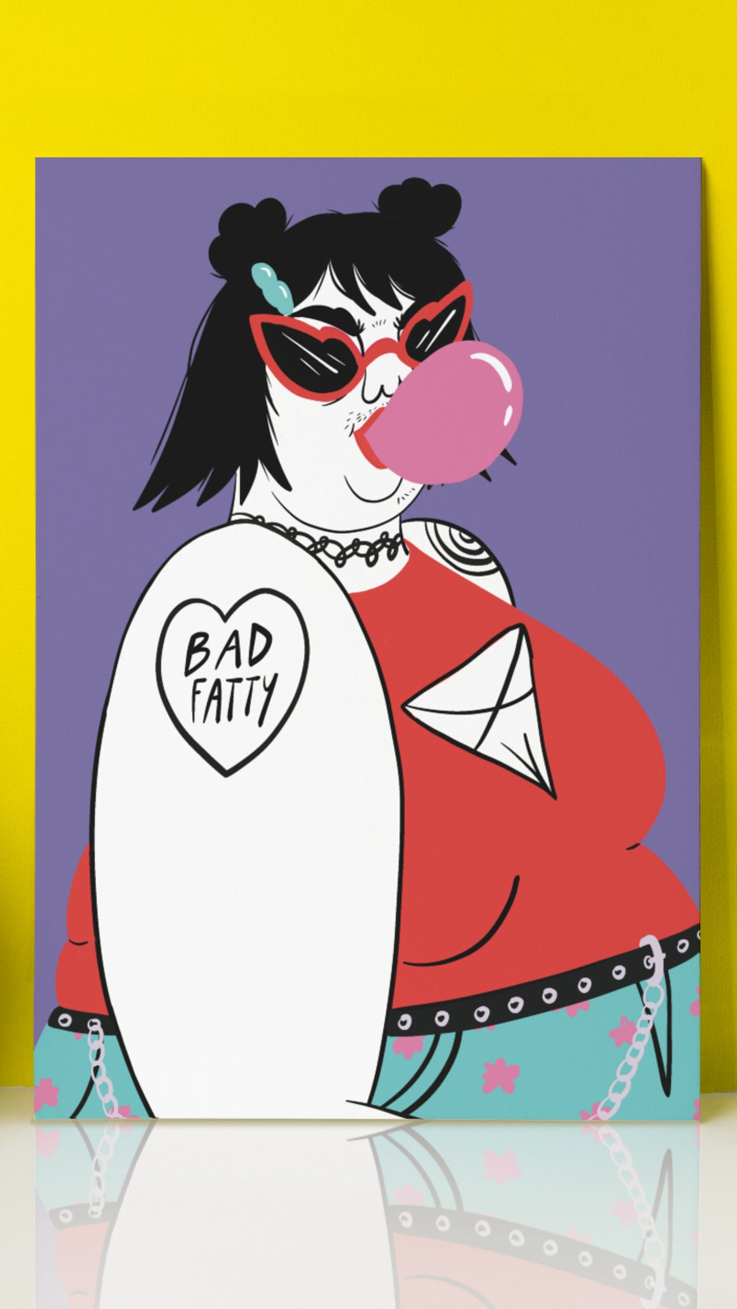 Art print - Bad fatty