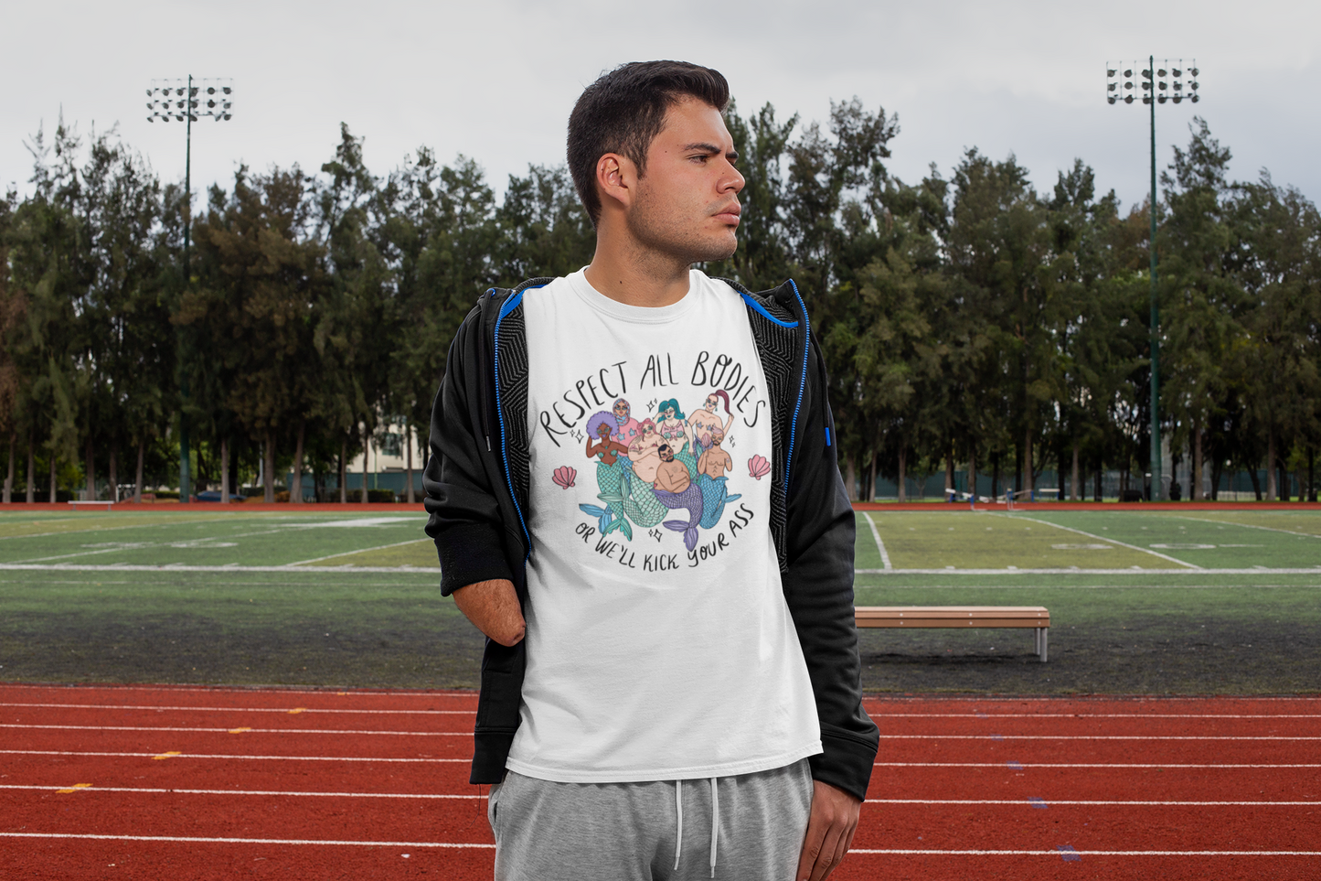 Body Positive Mermaids - Organic unisex t-shirt
