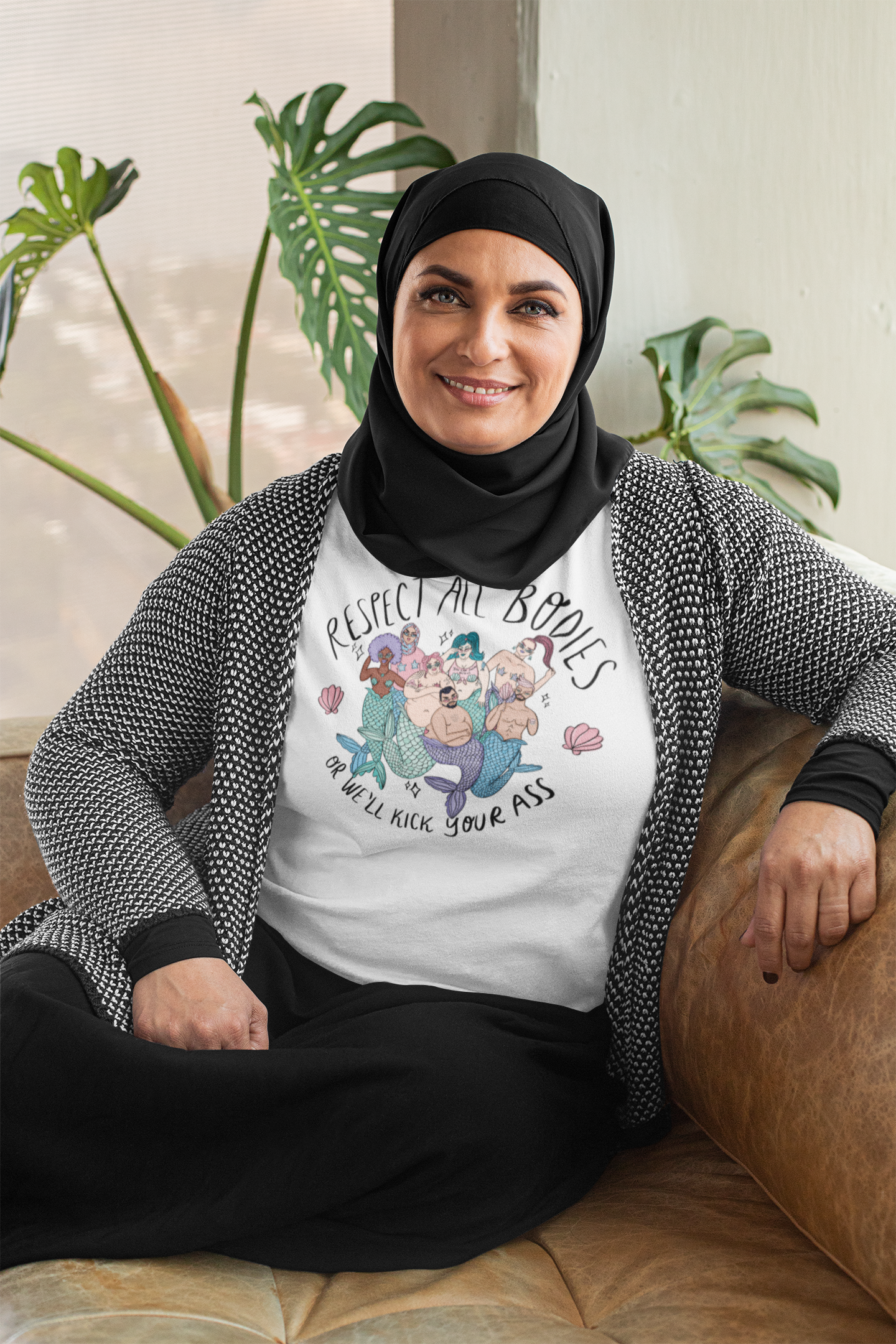 Body Positive Mermaids - Organic unisex t-shirt