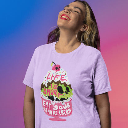 T-shirt unisex - La vita è breve