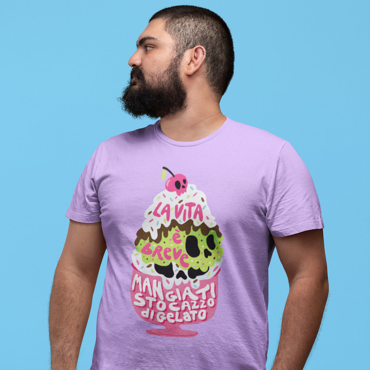 T-shirt unisex - La vita è breve