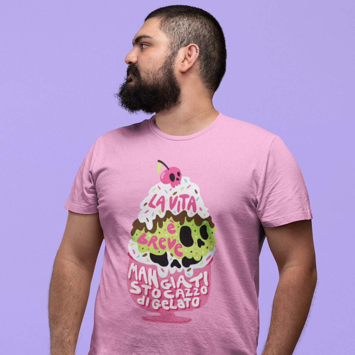 T-shirt unisex - La vita è breve
