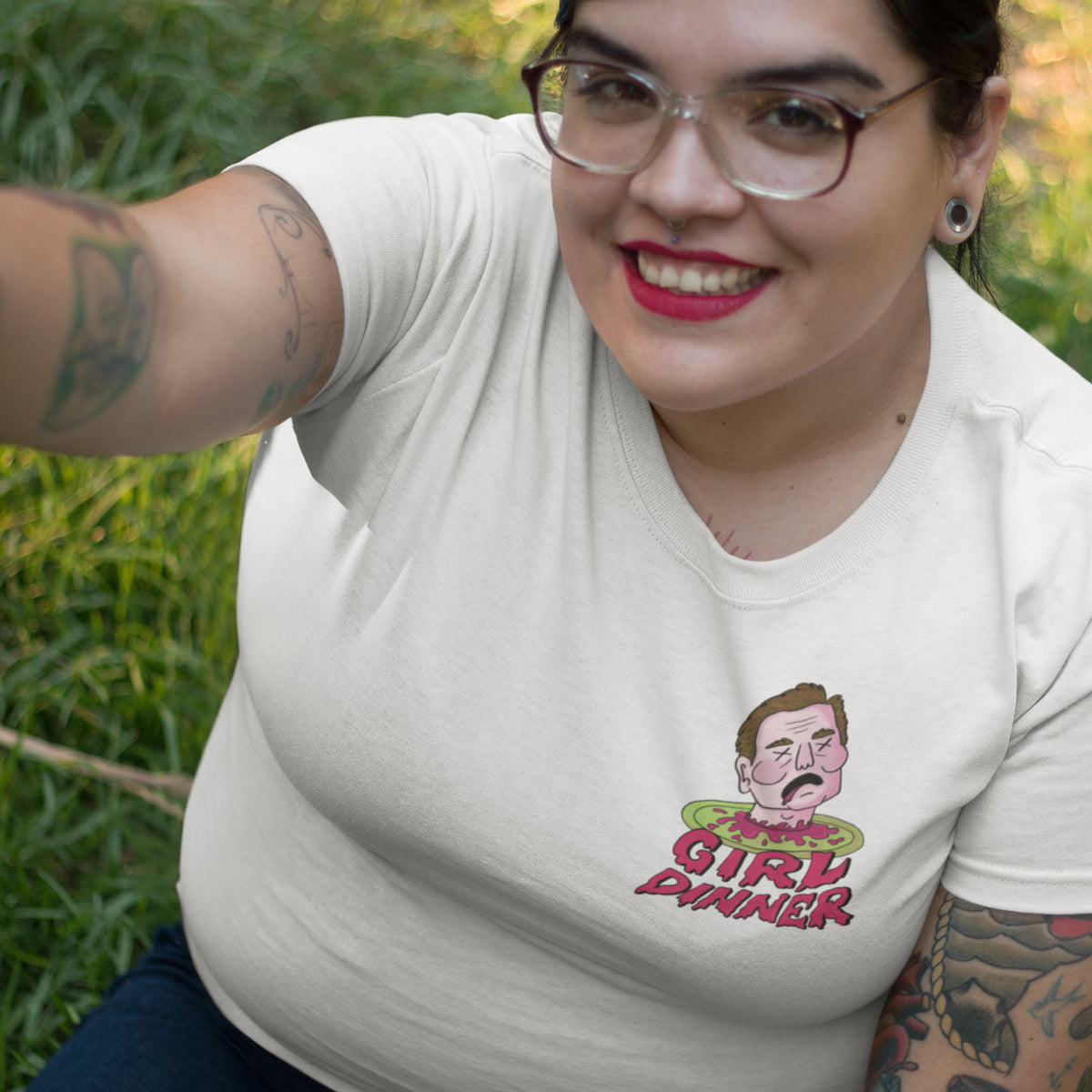 Girl dinner - t-shirt unisex