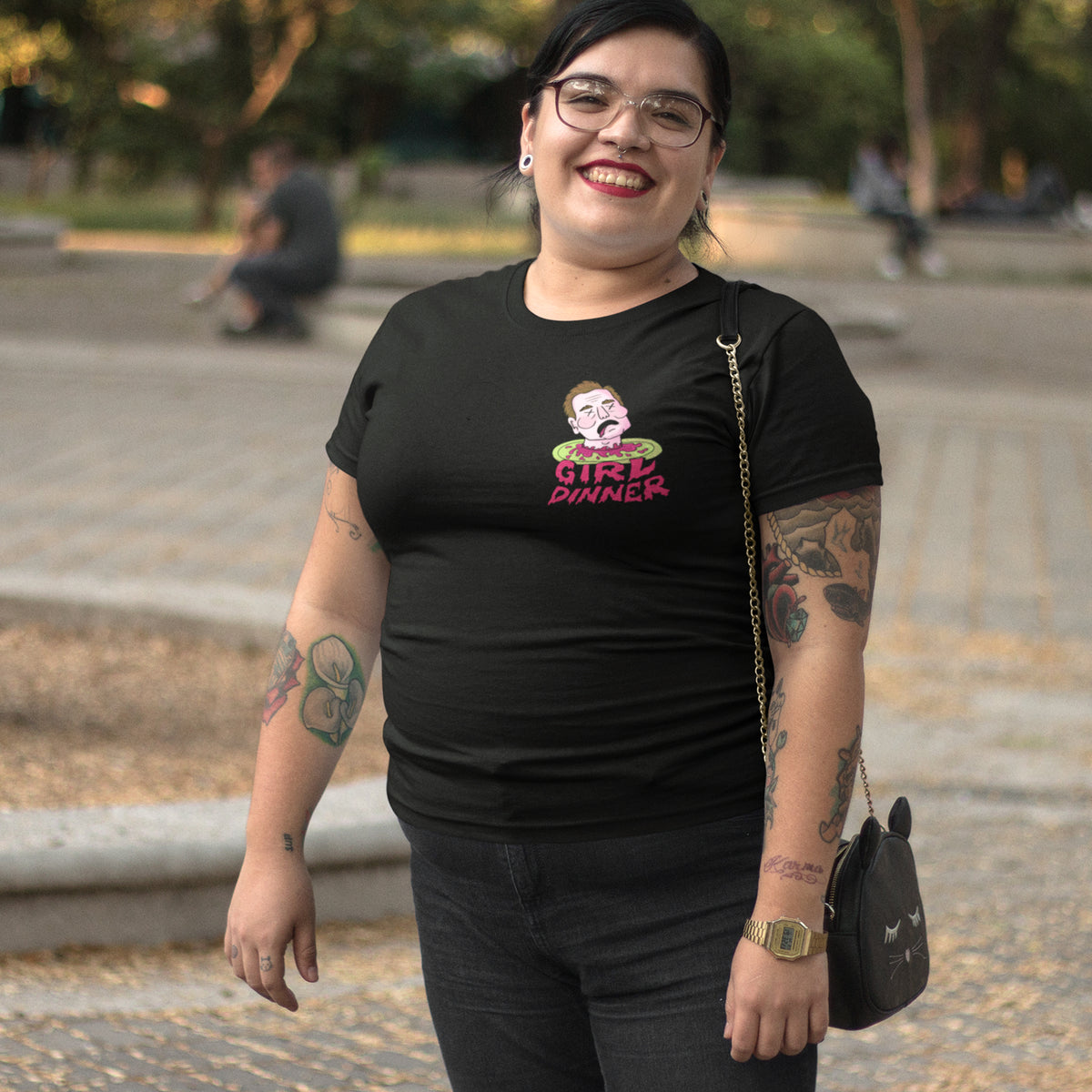 Girl dinner - t-shirt unisex