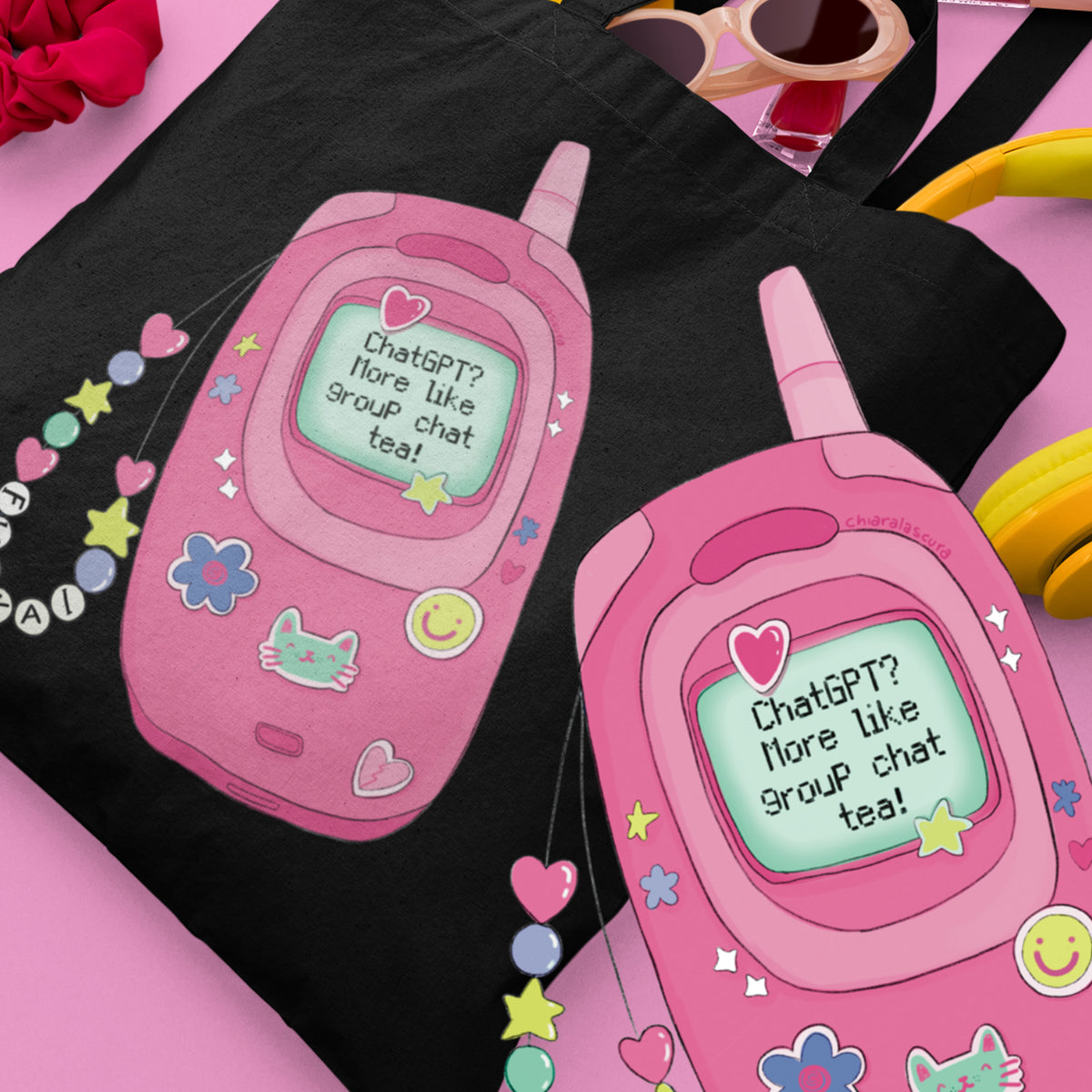 Non chiedere a chatGPT, chiedi alle ame - Tote bag in cotone biologico