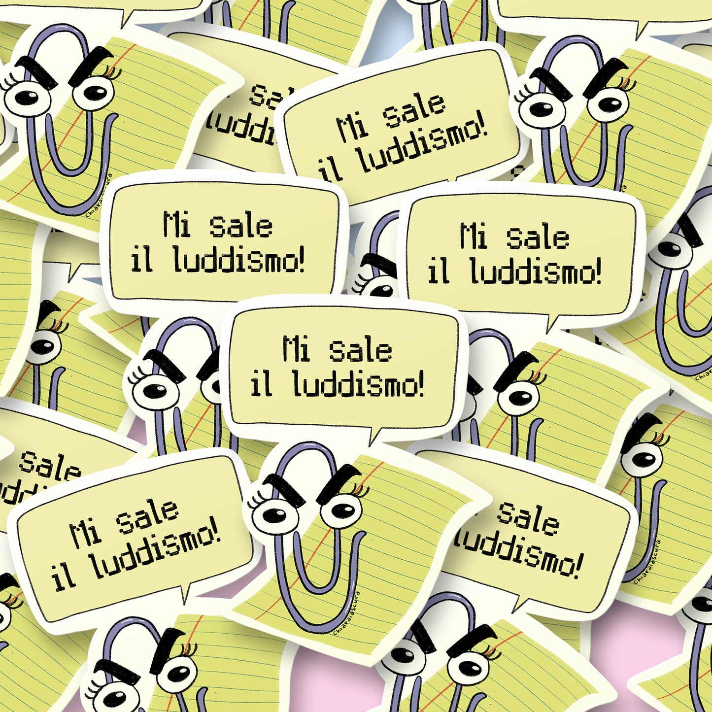 Mi sale il luddismo - sticker