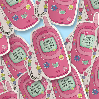 Non chiedere a ChatGPT, chiedi alle ame - sticker