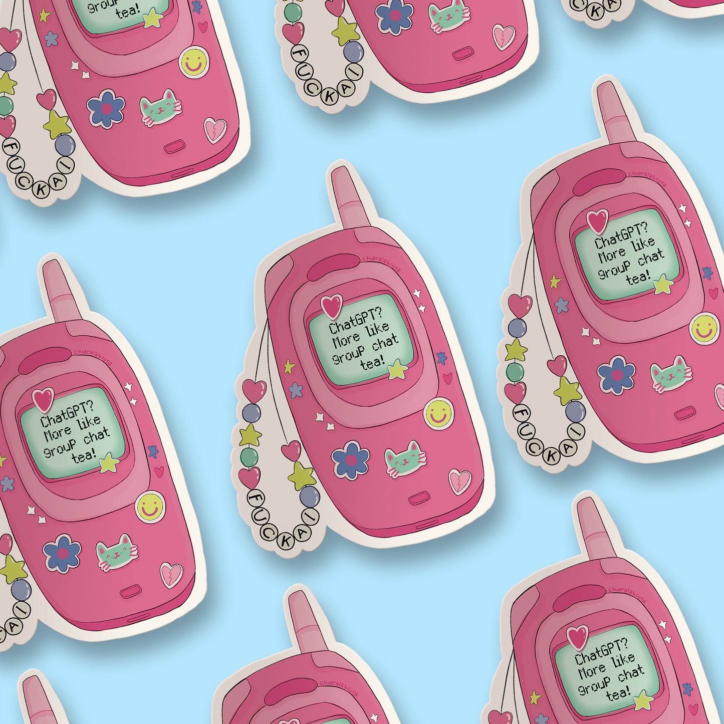 Non chiedere a ChatGPT, chiedi alle ame - sticker