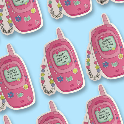 Non chiedere a ChatGPT, chiedi alle ame - sticker