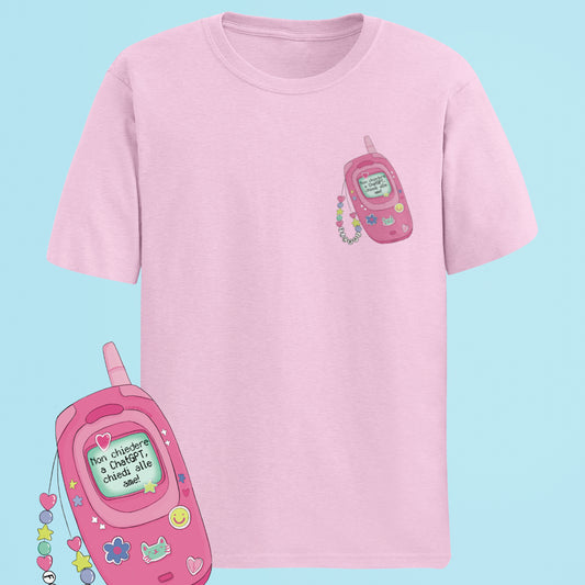 Non chiedere a ChatGPT chiedi alle ame - T-shirt unisex in cotone biologico