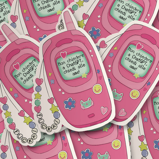 Non chiedere a ChatGPT, chiedi alle ame - sticker