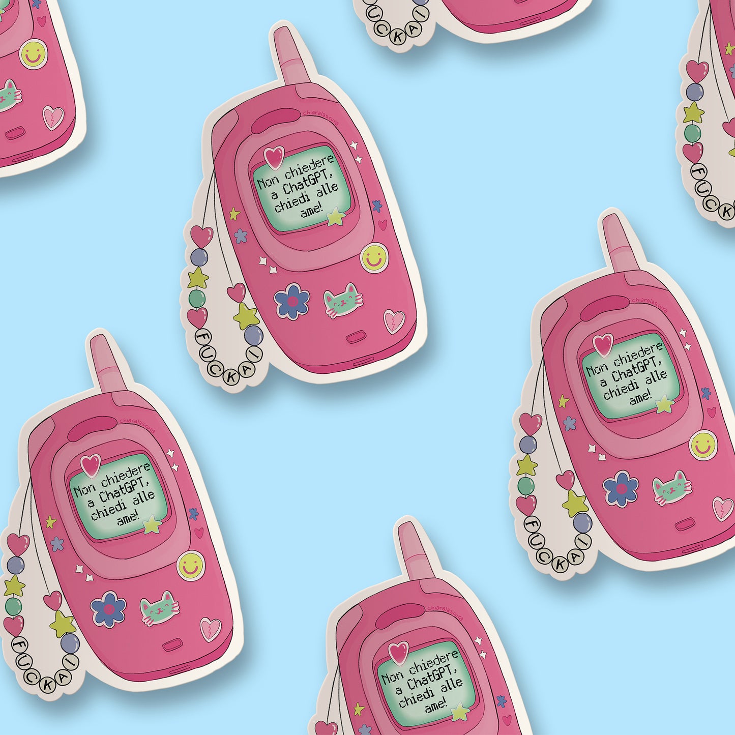 Non chiedere a ChatGPT, chiedi alle ame - sticker